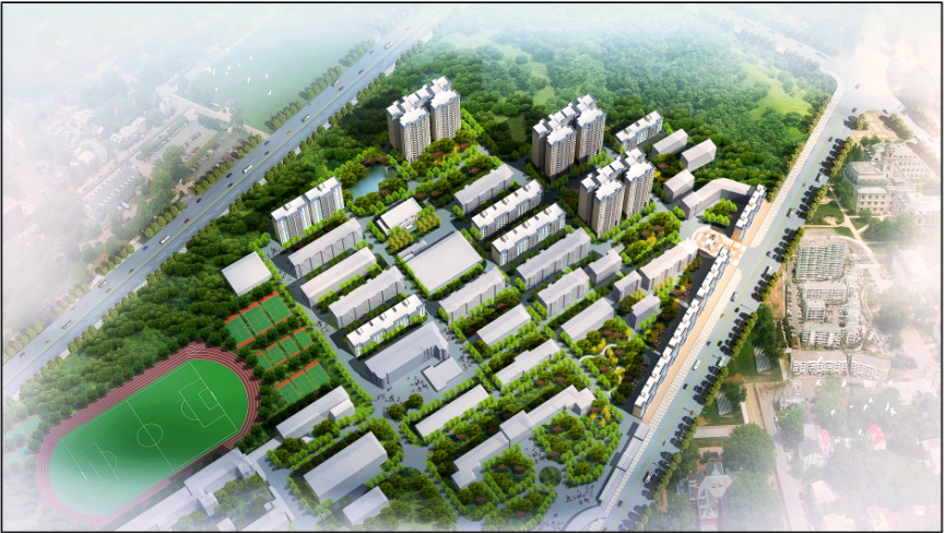 玉林師范學(xué)院西校區危舊房改住房改造項目